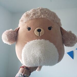 SQUISHMALLOWS 2021 brown poodle 12 inch